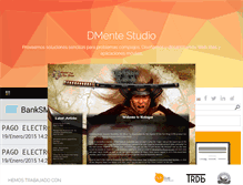 Tablet Screenshot of dmentestudio.com